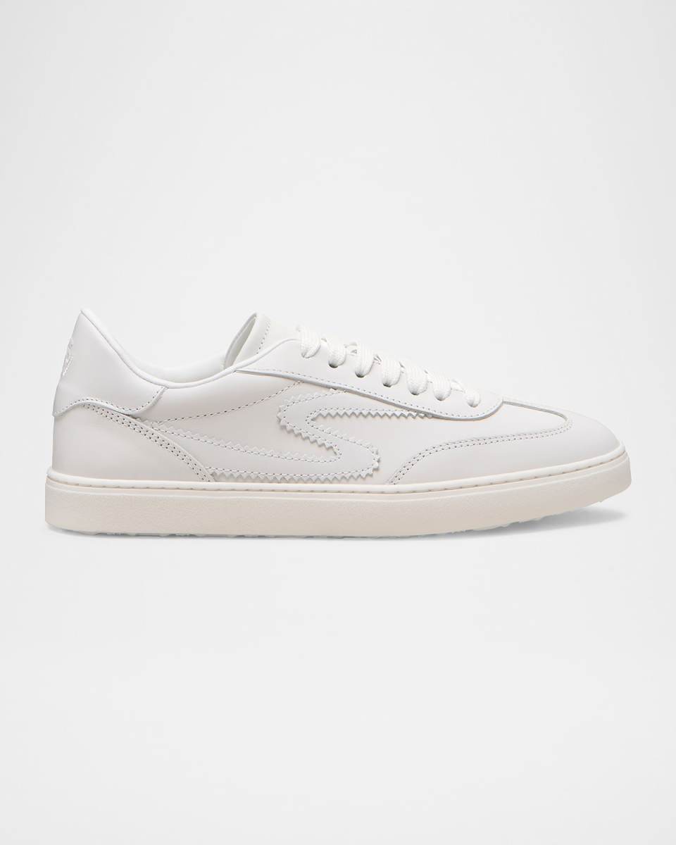 Runaround Leather Low-Top Sneakers